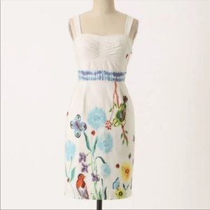 Anthro Nathalie Lété Pigment & Canvas Dress